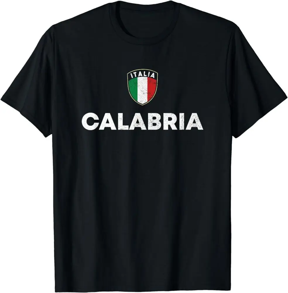 Calabria Italia Pride Calabrese Roots Calabrese Heritage t-shirt Unisex t-shirt cotone Luxury Brand Vintage oversize