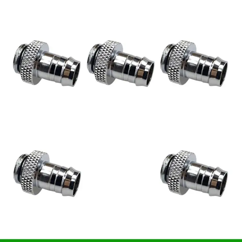 U55C 3/8inch 4 Threaded Adapter For Liquid Cooling For Various Silicone Tube Size And Styles