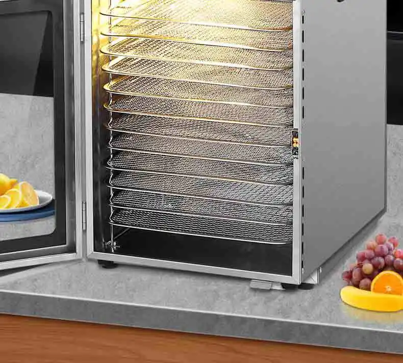 Smart touch screen, vegetable meat lemon sweet potato drying dryer, food drying machine pet snacks  дегидратор пищевой  짤순이 탈수기