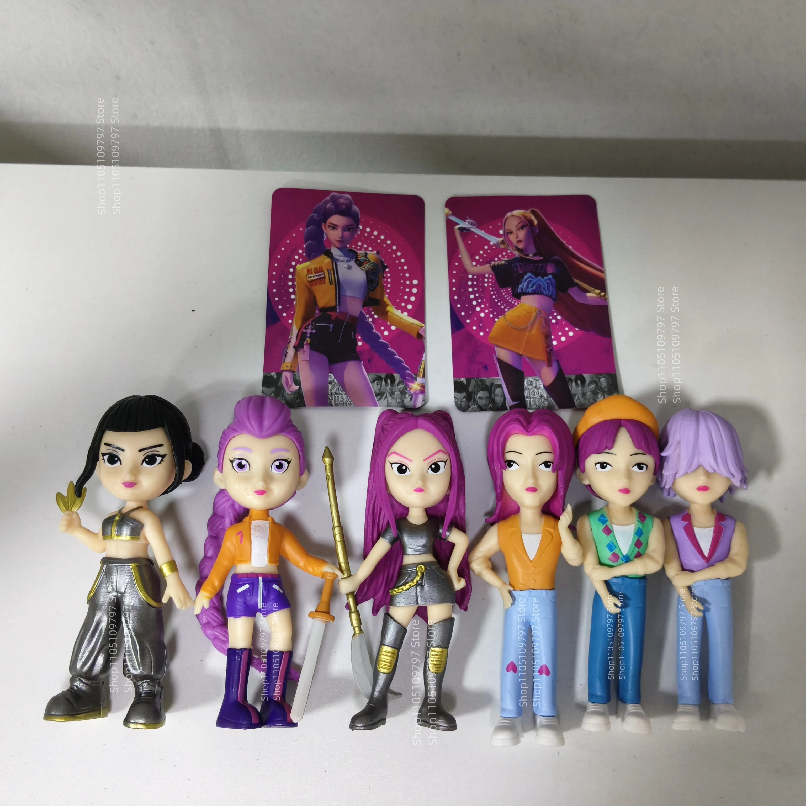 New KPop Demon Hunters Blind Box HUNTRIX SAJA BOYS RUMI MIRA ZOEY Derpy Tiger Action Figure Model Doll Toy Mystery Decor Gift