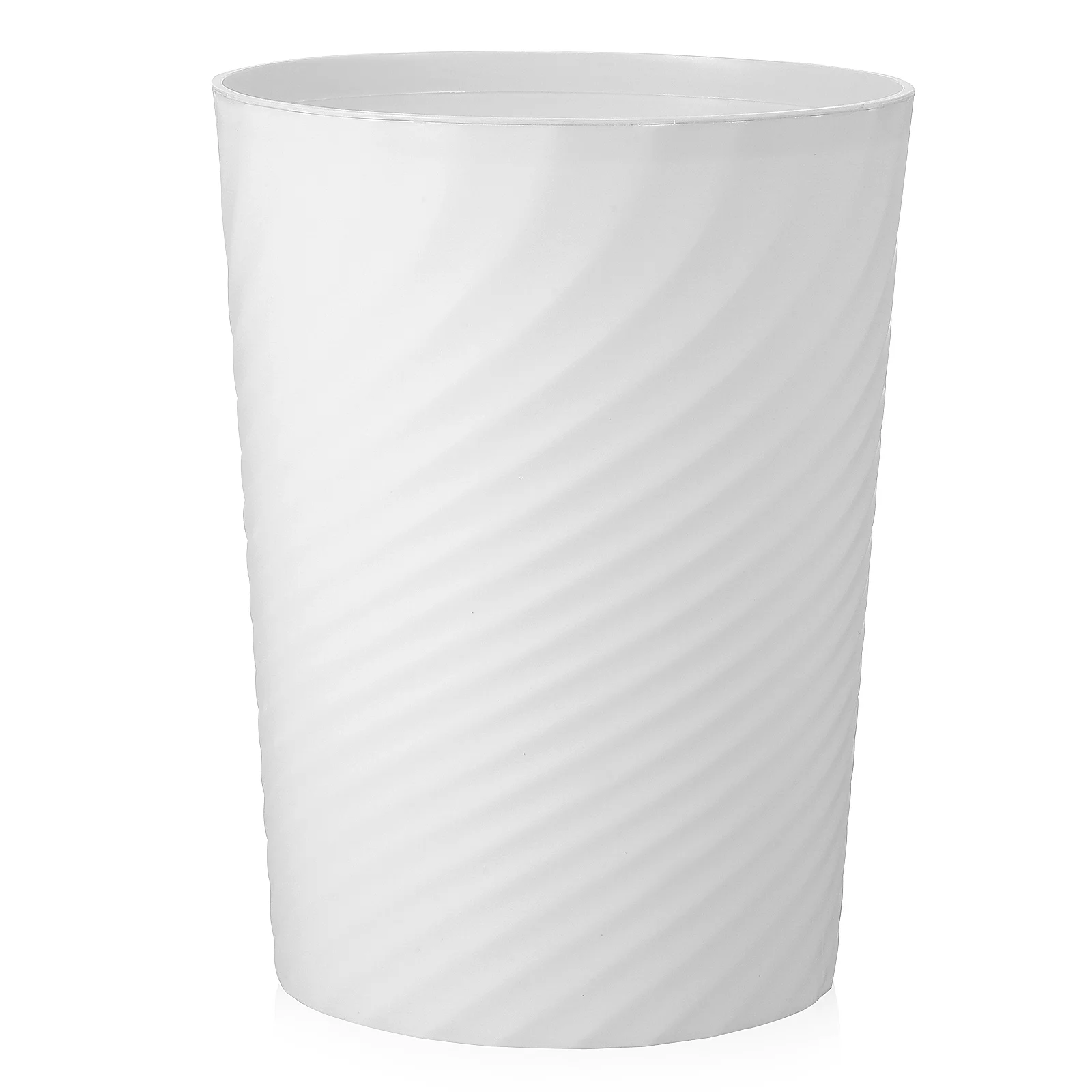 Clear Trash Can Nordic Style Household Kitchen Modern Living Room Bedroom (large Size 12l White) Bin