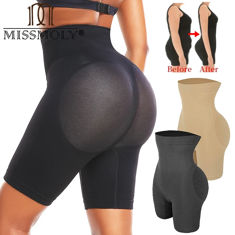 Womens High Waisted Shapewear Shorts Tummy Control Panties Butt Lifter Slimming Waist Trainer Compression Body Shaper Underwear