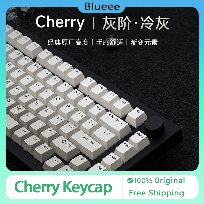 Akko Mechanische Keyboard Keycap Cherry Originele Profiel Universeel Kruis Persoonlijkheid Pbt Tweekleurige Gradiënt Aangepaste Keycap