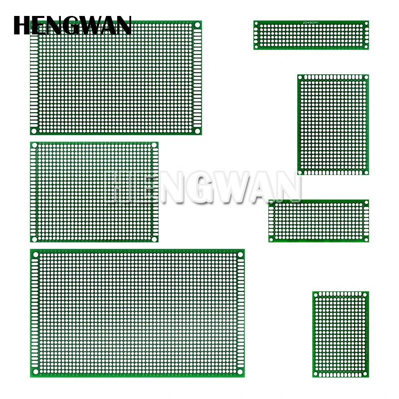 2X8 3X7 4X6 5X7 6X8 7X9 7X10 8X12 9X15cm Double Side Prototype Diy Universal Printed Circuit PCB Board Protoboard 4*6 6*8 5*7