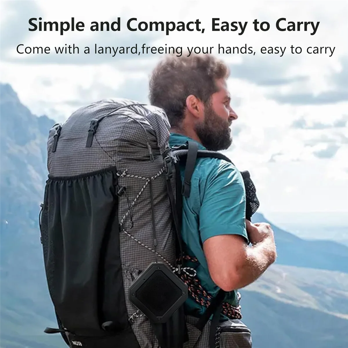 

Динамик для гольфа 15 Вт, портативный магнитный Bluetooth-динамик, уличный водонепроницаемый Bluetooth-динамик IPX7, аксессуары для тележки для гольфаJADD