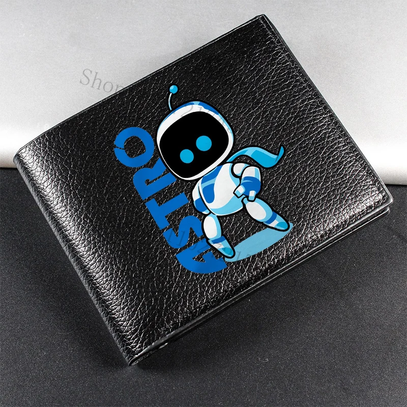 Astro Bot High Quality Wallet Men Anime Fashion Money Bag Boys Storage ID Card Holder Portable Hip Hop Wallets Boyfriend Gifts