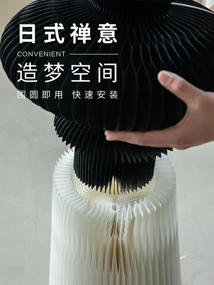 Zen Decoration Cylindrical Floor-Standing Decorations Decoration Art Display Table