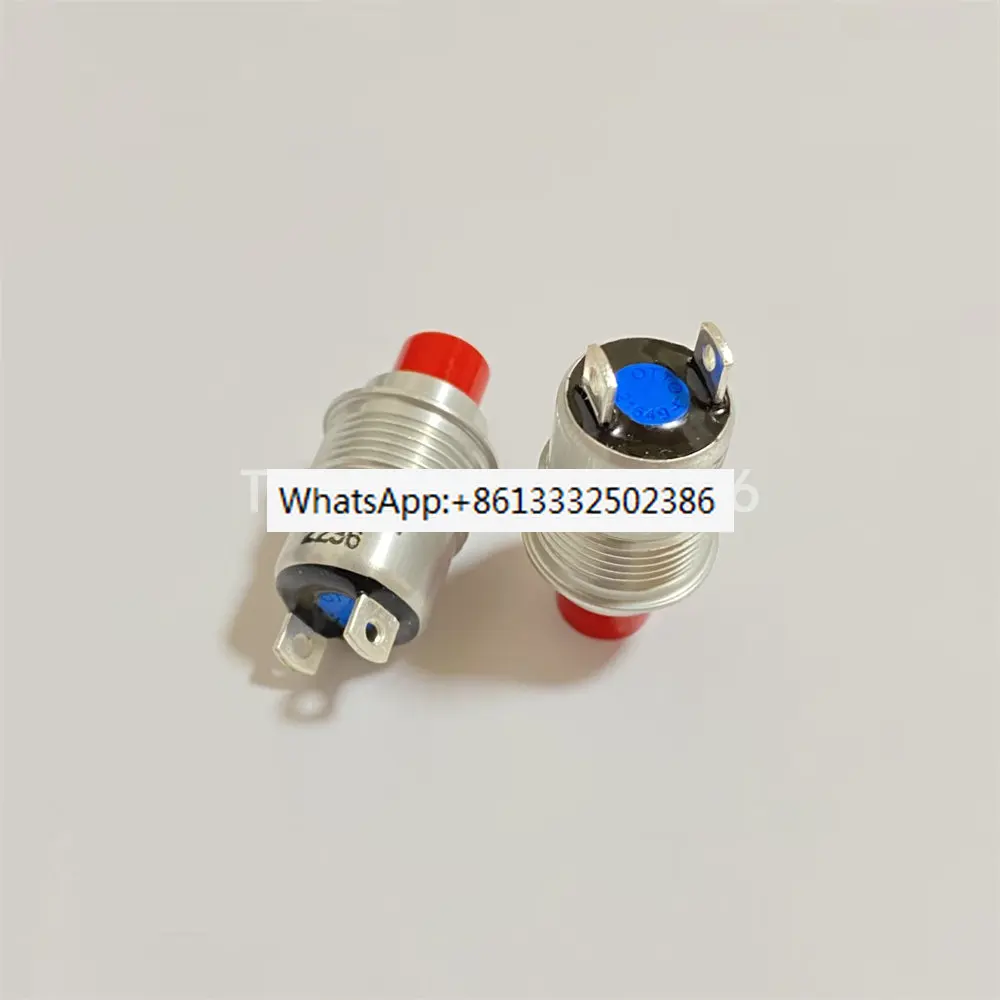 P3-71111 | OTTO panel button switch | red hat | IP68S waterproof | 10A | SPST-NO|