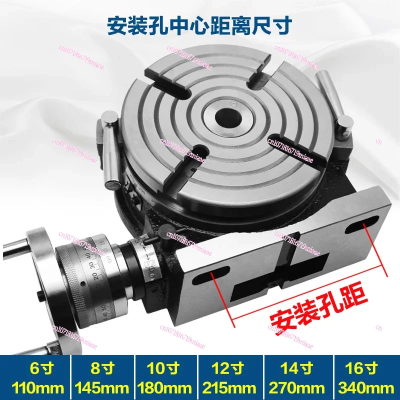 Milling Machine Horizontal Dividing Disc Milling Machine Rotating Table Splitter Universal Dividing Head Vertical