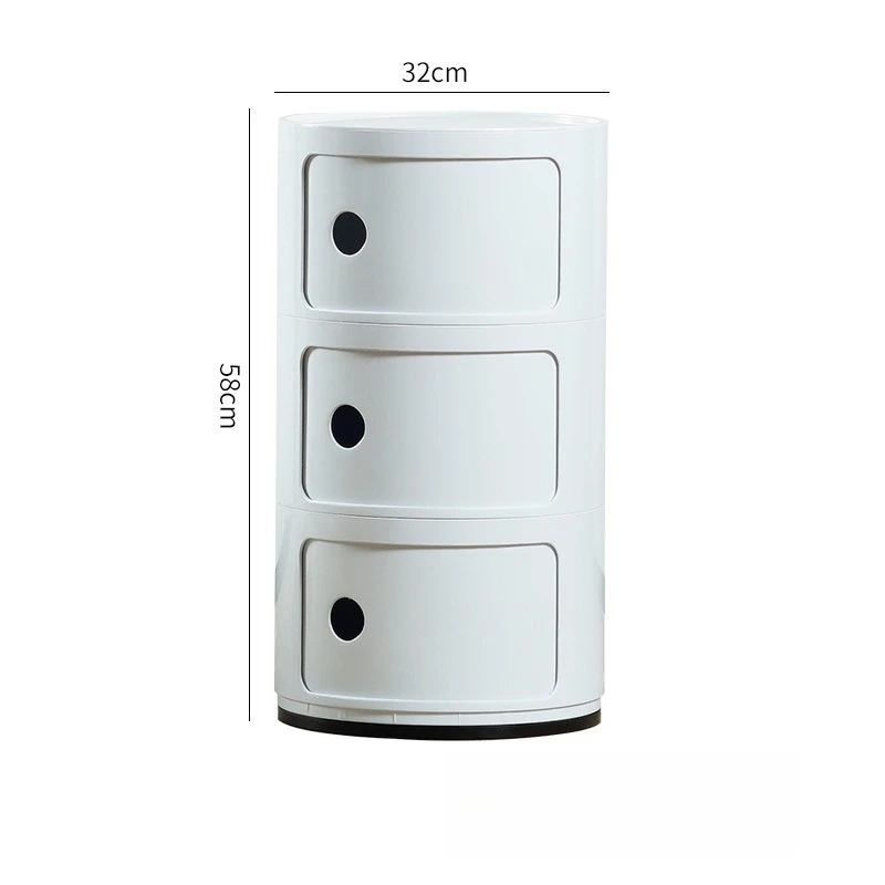 

Nordic ins Internet celebrity bedside table modern simple white creative storage small cabinet bedroom simple storage