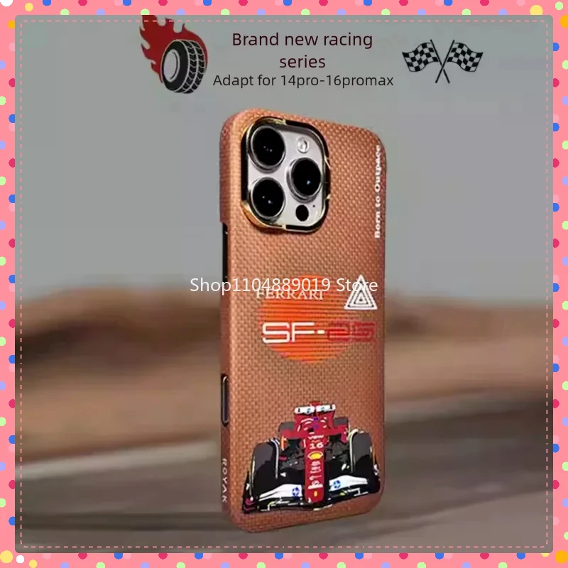 

For MagSafe Magnetic Carbon Fiber Protective Case for iPhone 17 16 Pro Max 15 Matte Braided Kevlar Aramid Fiber Magnetic Cases