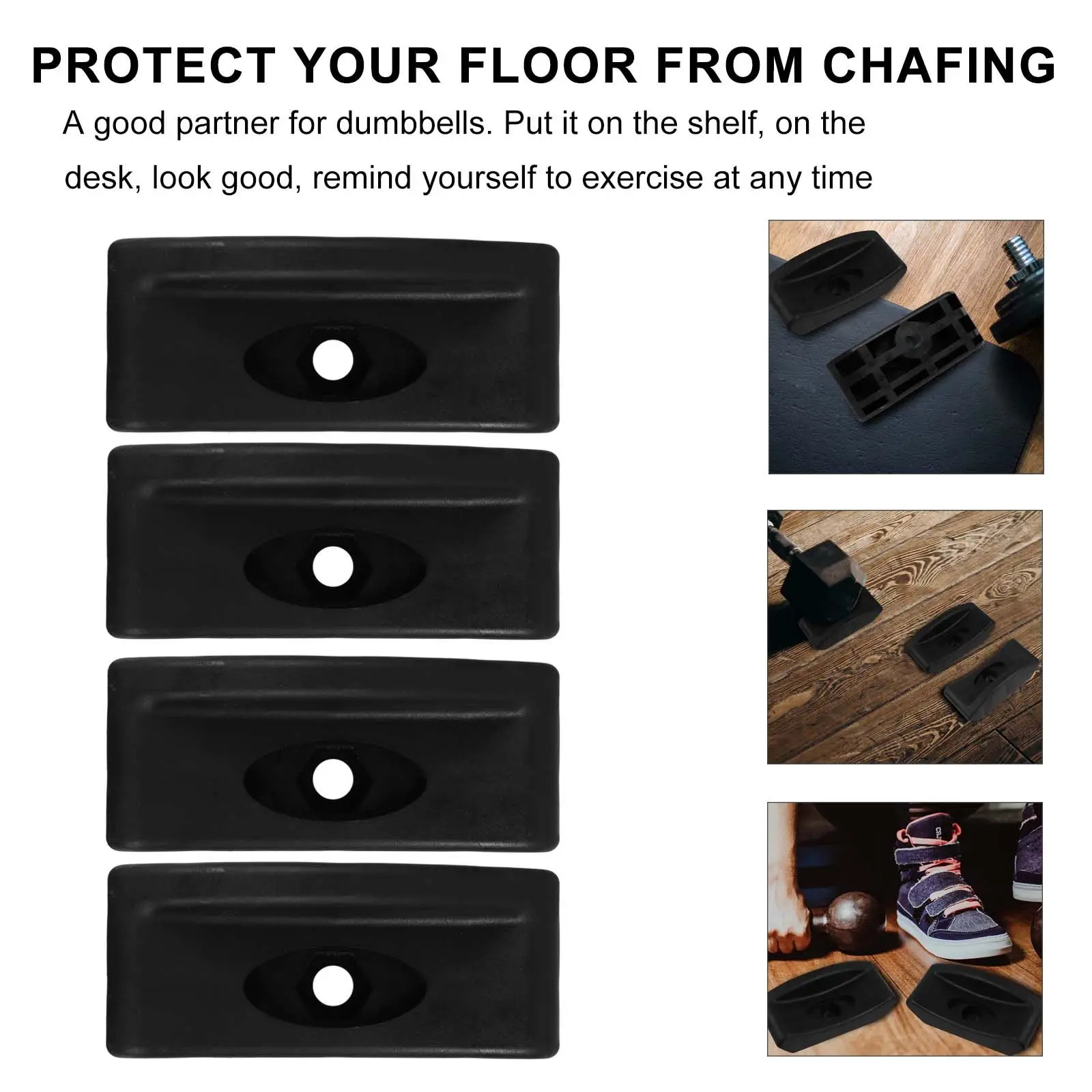 

Стеллаж для хранения гантелей, держатель для гантелей для домашнего спортзала, черная подставка для гантелей