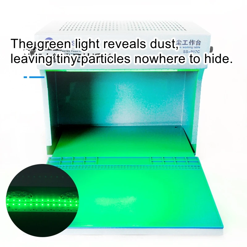 

SS-917C dust-free workbench Mobile phone pressing screen fitting screen changing dust-free filter purification bench