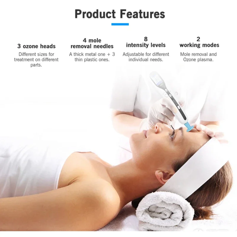 FOR 2 in 1 plasma pen spot ozone Mole Removal Pen for beauty salon Anti wrinkle, anti-aging, whitening, rejuvenating, acne