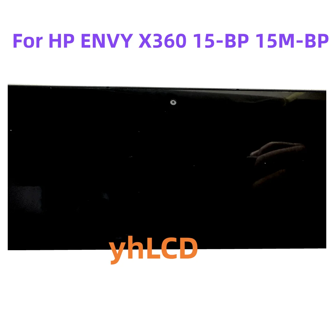15.6 For HP ENVY X360 15-BP 15M-BP 15M-BP011DX 15-BP112TX 15T-BP100 TPN-W127 LCD Screen Touch Display Assembly  Upper Part