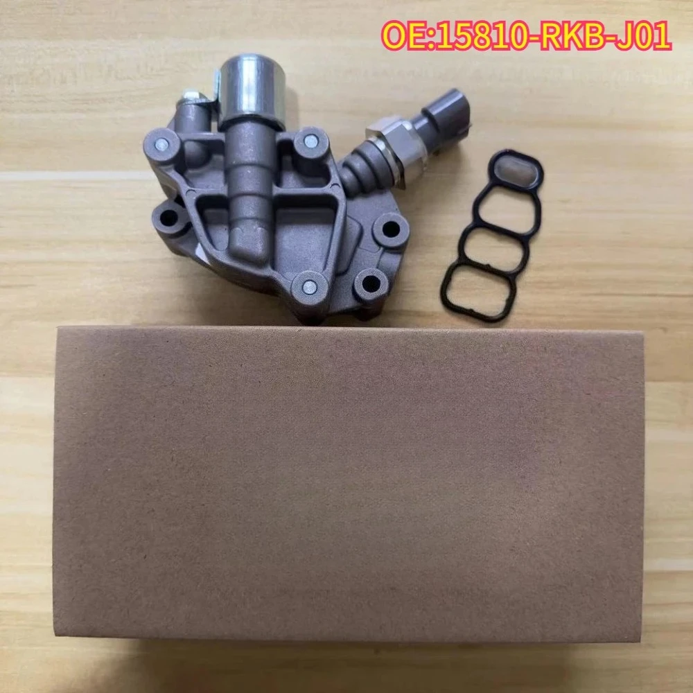 High quality New For 15810-RKB-J01 Vtec Solenoid Spool Valve W/Gasket For Pilot Accord Odyssey V6 3.5L,V6 3.0L