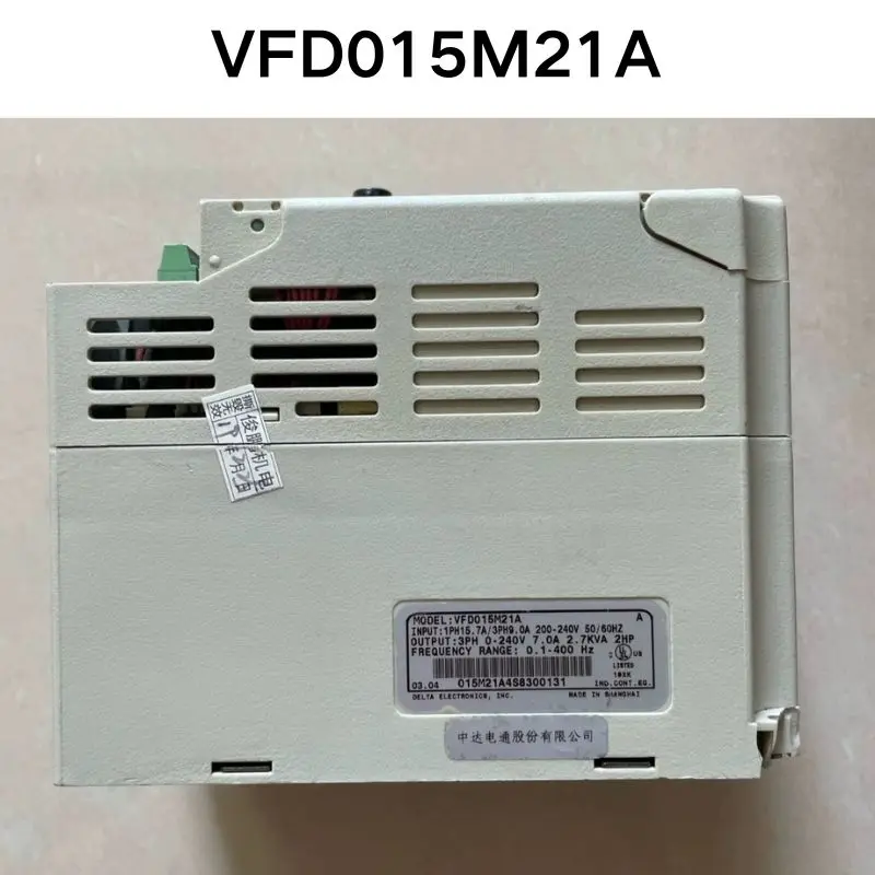 Second hand test OK VFD015M21A frequency converter