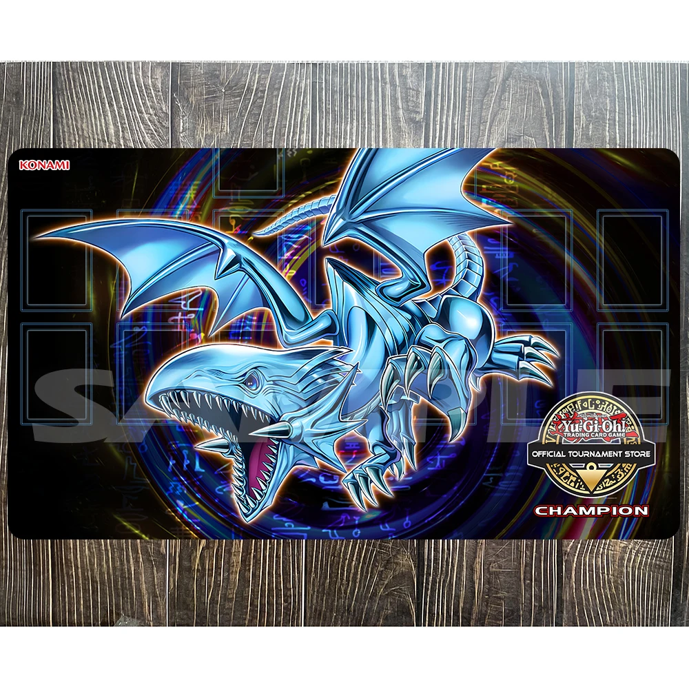 Yu-Gi-Oh Soul-Dwelling Blue-Eyes Dragon Playmat Card Pad YGO Mat KMC TCG YuGiOh Mat-366