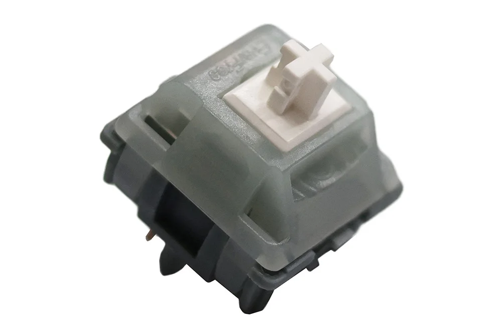 Gateron Everfree Grayish Switch taktil 59g MX EF switch untuk Keyboard mekanik pabrik Pre Lubed nilon POM PC 5pin SMD