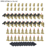 20PCS/lot Space Battle Super Robot War SW001 Bricks Set Model Building Blocks With Weapons DIY Toys Christmas Gifts