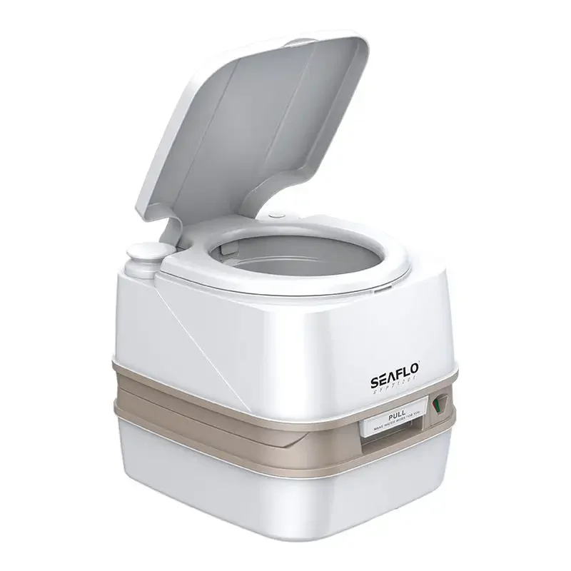 

Портативный уличный мобильный туалет 12 л для каравана, кемпинга, путешествий, автоматическая система смыва, компактное санитарное решение