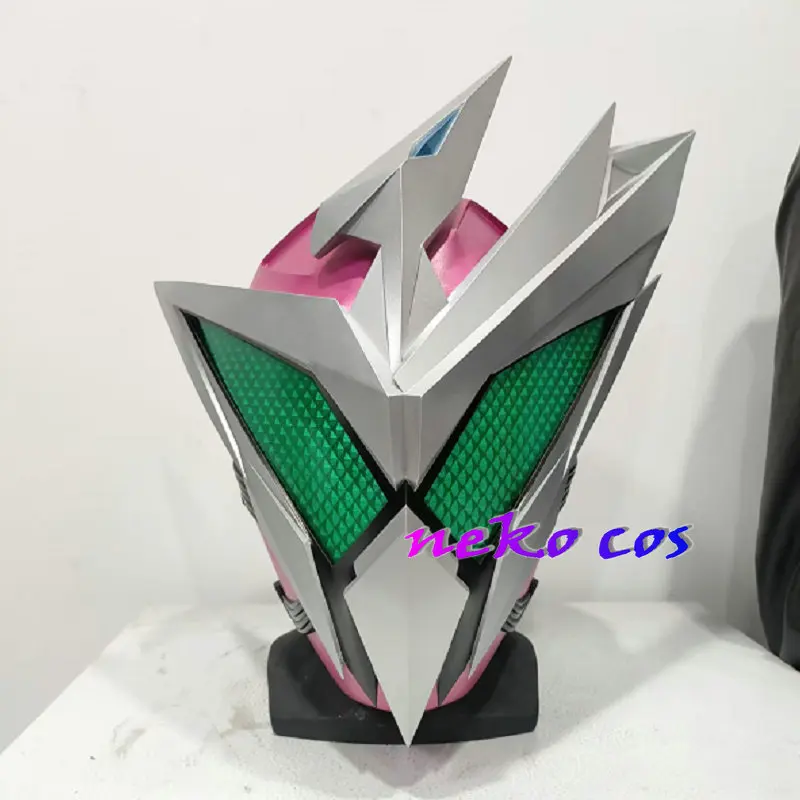 

nekocos Rider Jin Helmet Mask Resin Cosplay Customized size Props Toy Gift Halloween Role Play