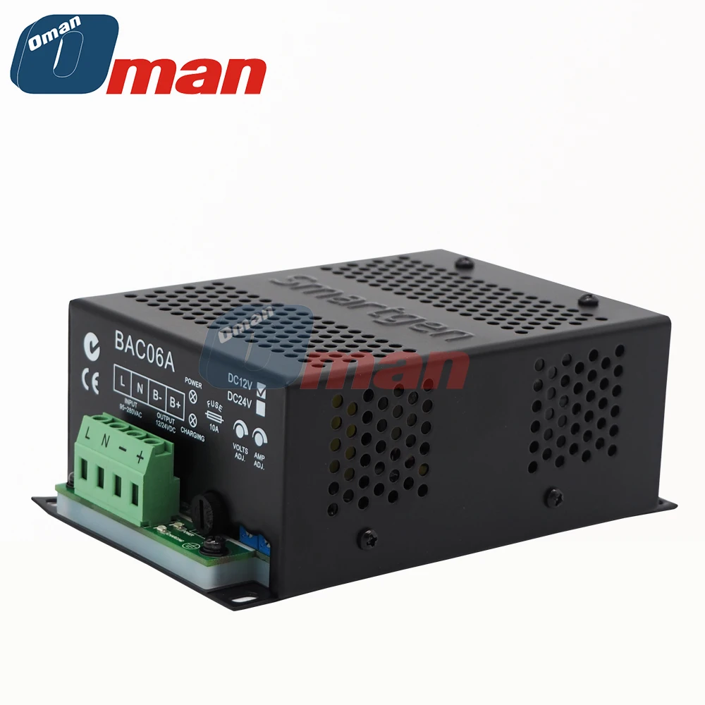 Imagem -04 - Original Smartgen Diesel Grupo Gerador Carga Flutuante 12v 6a 24v 3a Bac06a