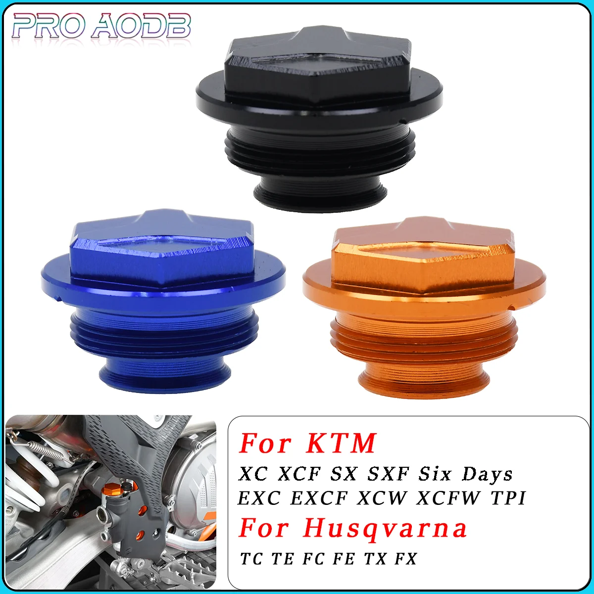 

Motorcycle CNC Rear Brake Reservoir Cap For KTM EXC EXCF XC XCF SX SXF XCW XCFW Husqvarna GASGAS TC TE FC FE TX FX EX MC MOTO