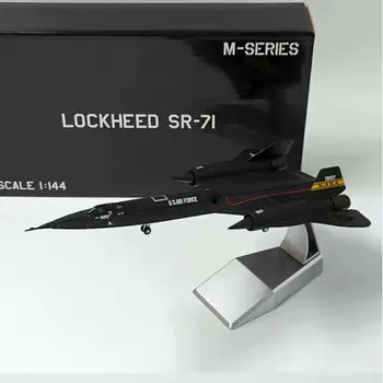 SR-71 黑鳥 1:144 比例合金偵察機模擬模型收藏擺飾玩具 12 最佳銷售 SR71黑鳥 - №8