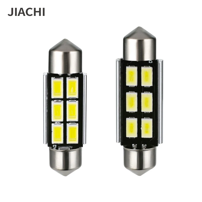 

JC Factory 100PCS Auto Accessories 39MM C10W C5W Festoon Led Bulb Canbus Light Car Interior Reading Dome No Error Free 5630 Chip