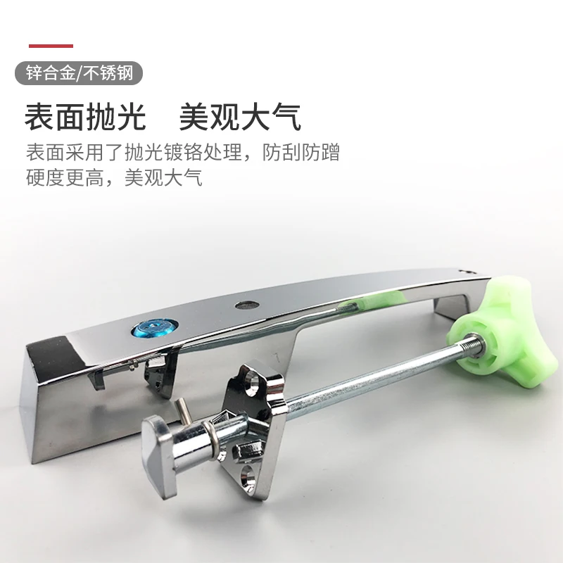 1210 stainless steel fully buried door handle, cold storage lock, zinc alloy oven door accessories