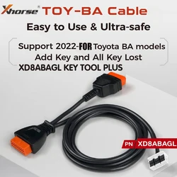 XHORSE XD8ABAGL for Toyota-BA All Keys Lost Adapter Special Cable for VVDI Key Tool Plus, Key Tool Max Pro and FT-Mini OBD Tool
