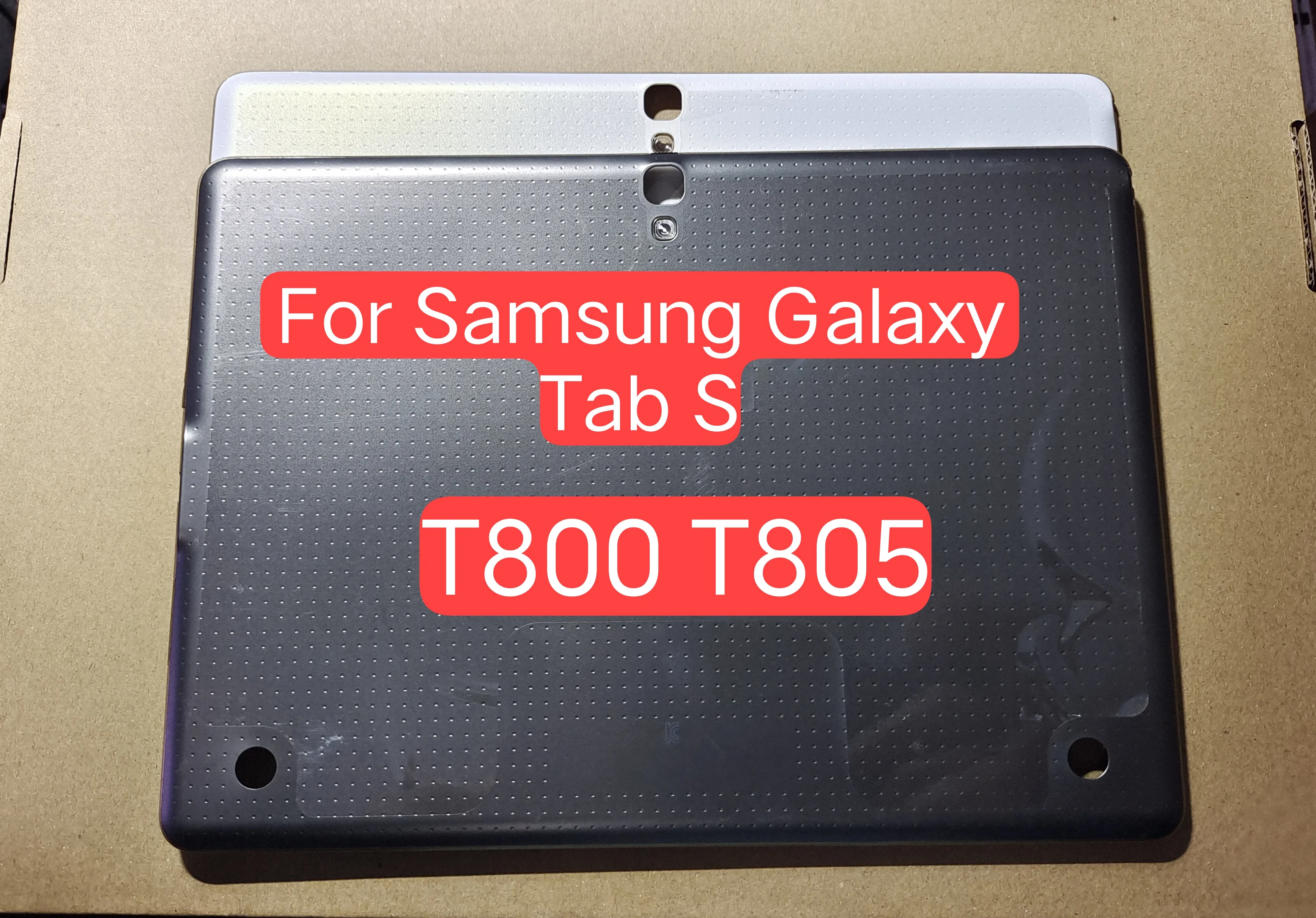 Housing Rear Back Cover For Samsung Tab S T800 T805 T807 Galaxy 10.5 Tablet Phone New Middle Frame Panel Replacement