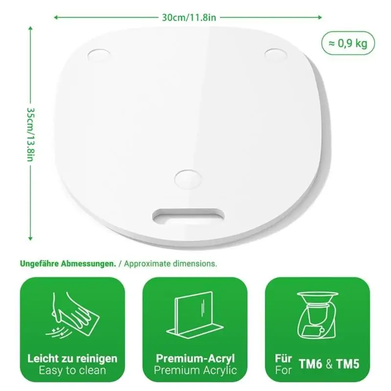 Thích Hợp Cho Thermomix TM5 TM6 Máy Trộn Đứng Mover Nồi Cà Phê Thảm Trượt Chuyển Thiết Bị Nhà Bếp Tấm Lót Chống Trượt