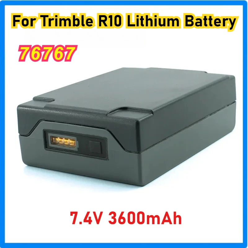 Rechargeable Batteries For Trimble R10 7.4V 3600mAh High Power Battery 76767 with Battery, Charger & Data Cable