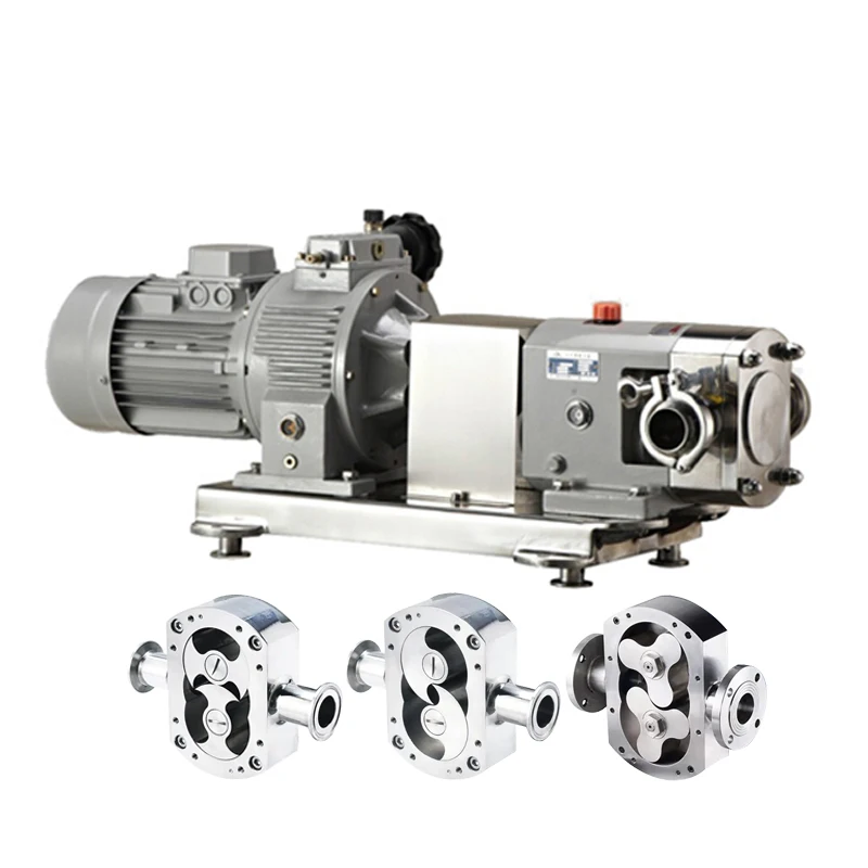 KINDING ZB3A Low Pressure Customizable High Viscosity Liquid Transfer Gear Pump Stainless Steel Sanitary Food Grade