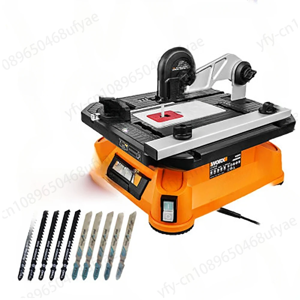 220V Multi-function Table Saw WX572 Jigsaw Chainsaw Cutting Machine Sawing Tools Woodworking 650W Domestic Power Tools