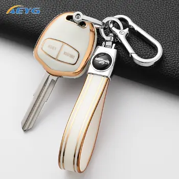 DUDELY 2/3鍵遙控鑰匙殼,適用於三菱藍瑟、歐藍德、帕杰羅、V73、戈藍遙控鑰匙 10 最佳銷售 三菱鑰匙圈套 - №10