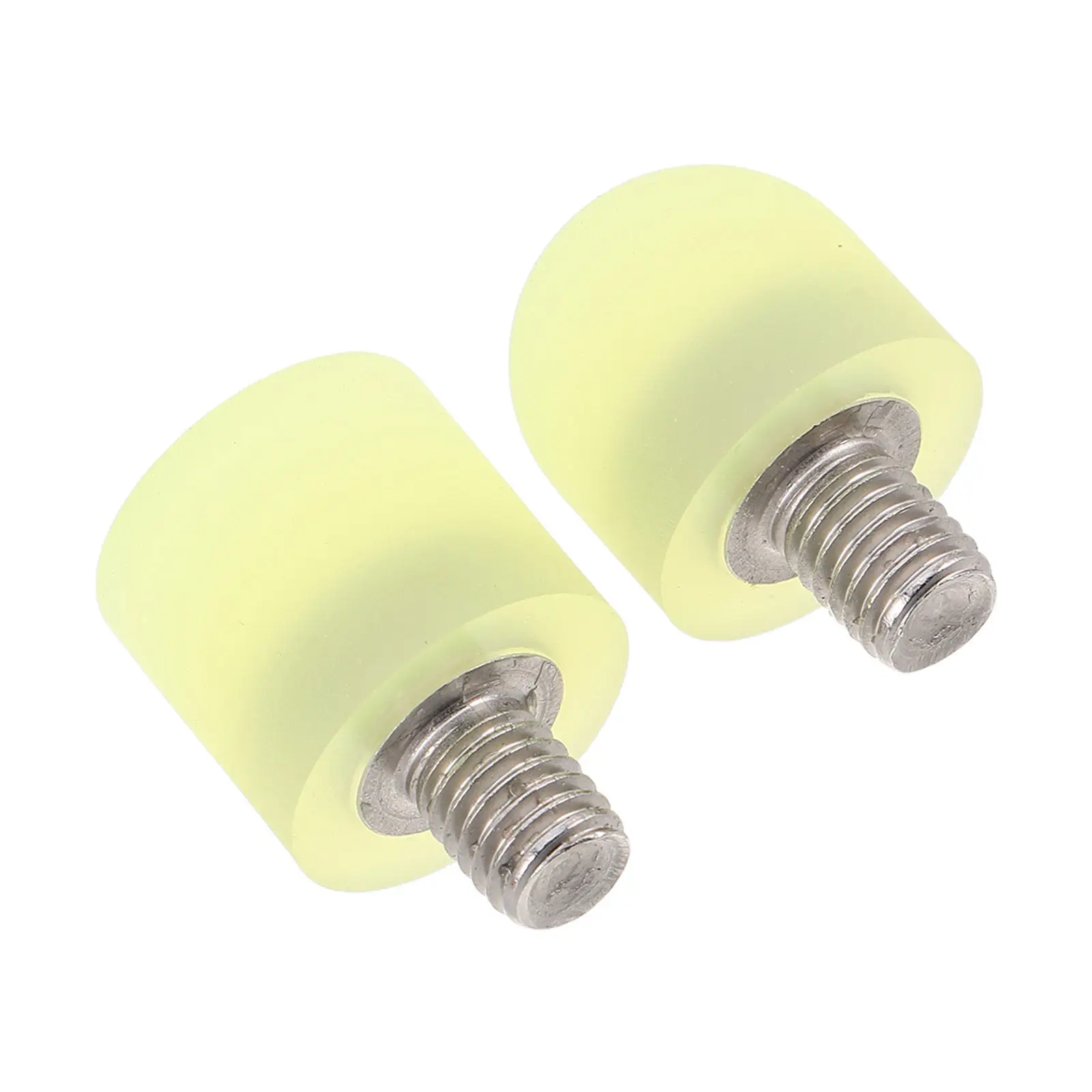 2Pcs Auto Rod Tips M8 Screw Thread PU Hook Slide Hammer Accessories Paintless Dent Removal Tools Body Repair