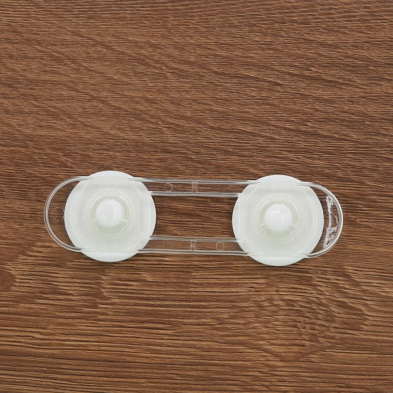 10個のベビー安全引き出しロック、透明&調節可能、キャビネット/引き出し用、子供の挟み込みを防止