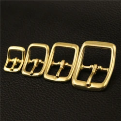 1piece Brass Belt Buckle Tri-glide Adjustable Buckle Pin Buckle for Leather Craft Bag Strap Horse Bridle Halter Harness Parts