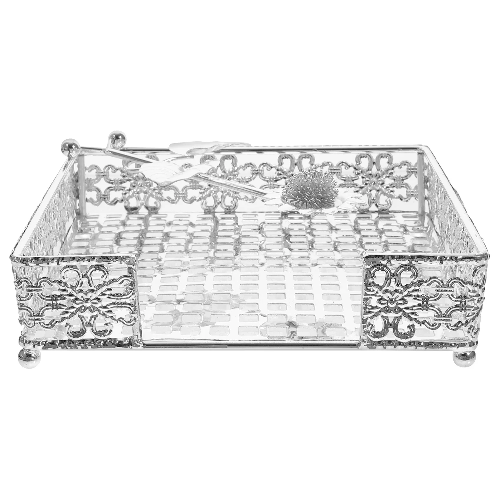 

European Design Iron Napkin Holder Napkin Stand for Kitchen Home Restaurant Table Use Napkins Dispenser