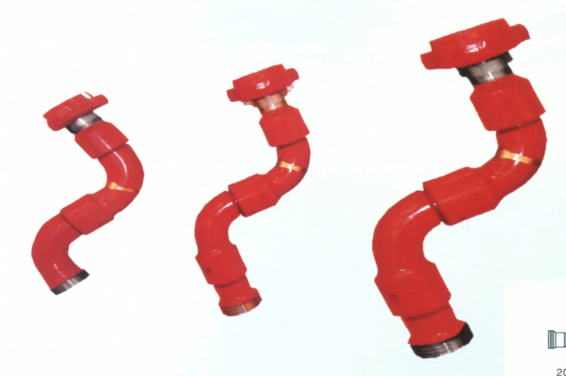 سلسلة أدوات الزيت العالمية API 6A FMC وصلات دوارة قابلة للتعديل ذات نصف قطر طويل #6