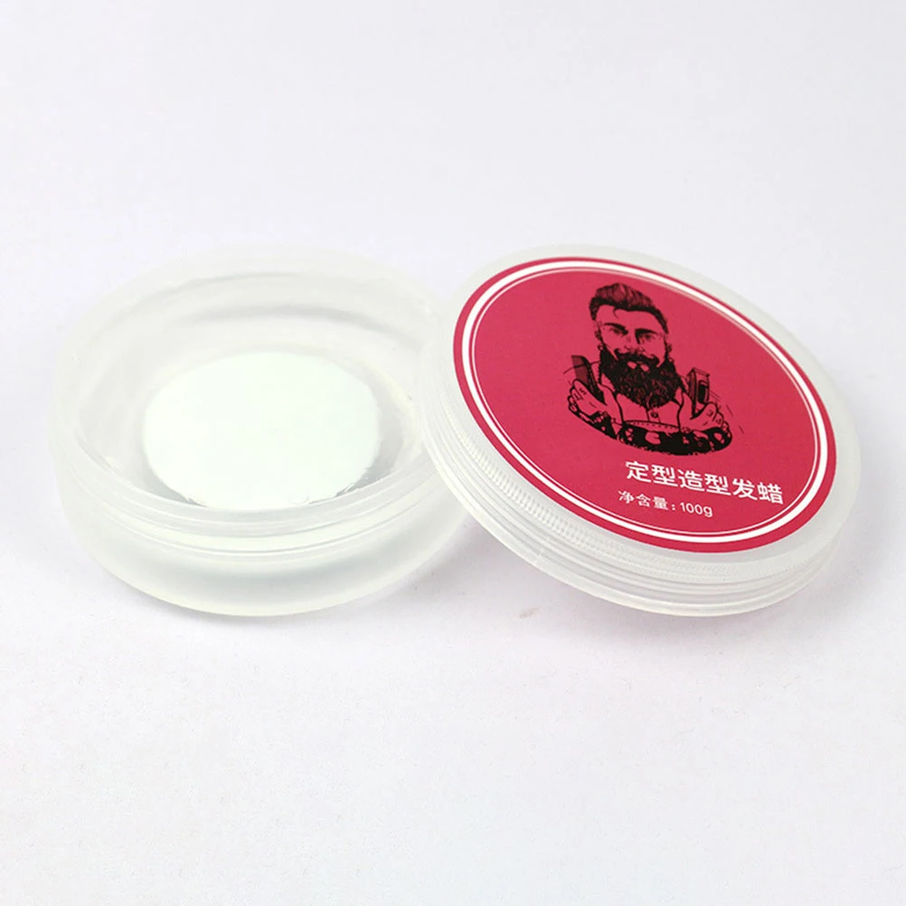 

2Pcs Natural Hair Wax Men Hair Paste Matte Strong Hold Styling Pomade Voluminous Effect Long Lasting Salon Use