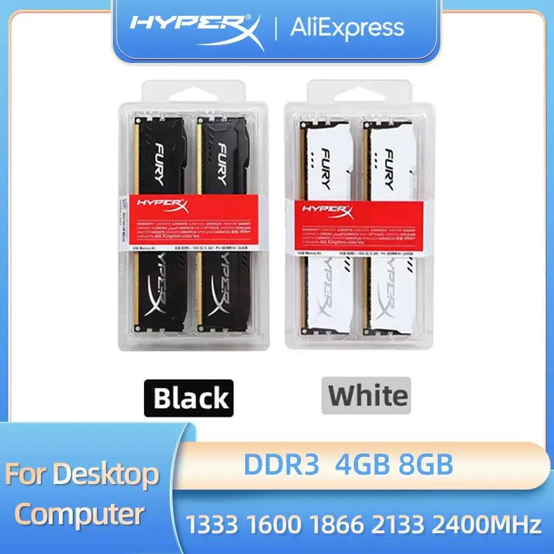 

New DDR3 8GB(2x4GB) 16GB(2x8GB) Kit RAM 1866MHz 1600MHz 1333MHz Desktop RAM 240Pins 1.5V DIMM PC3-10600 12800 14900 DDR3