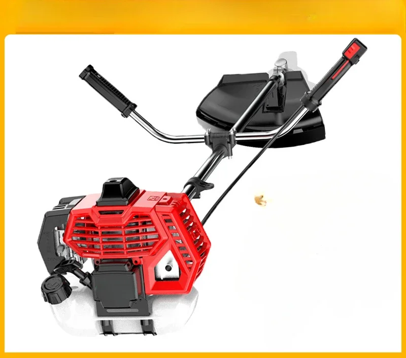 

Lawn mower Multifunctional small garden tools High power lawn mower Two stroke gasoline lawn mower