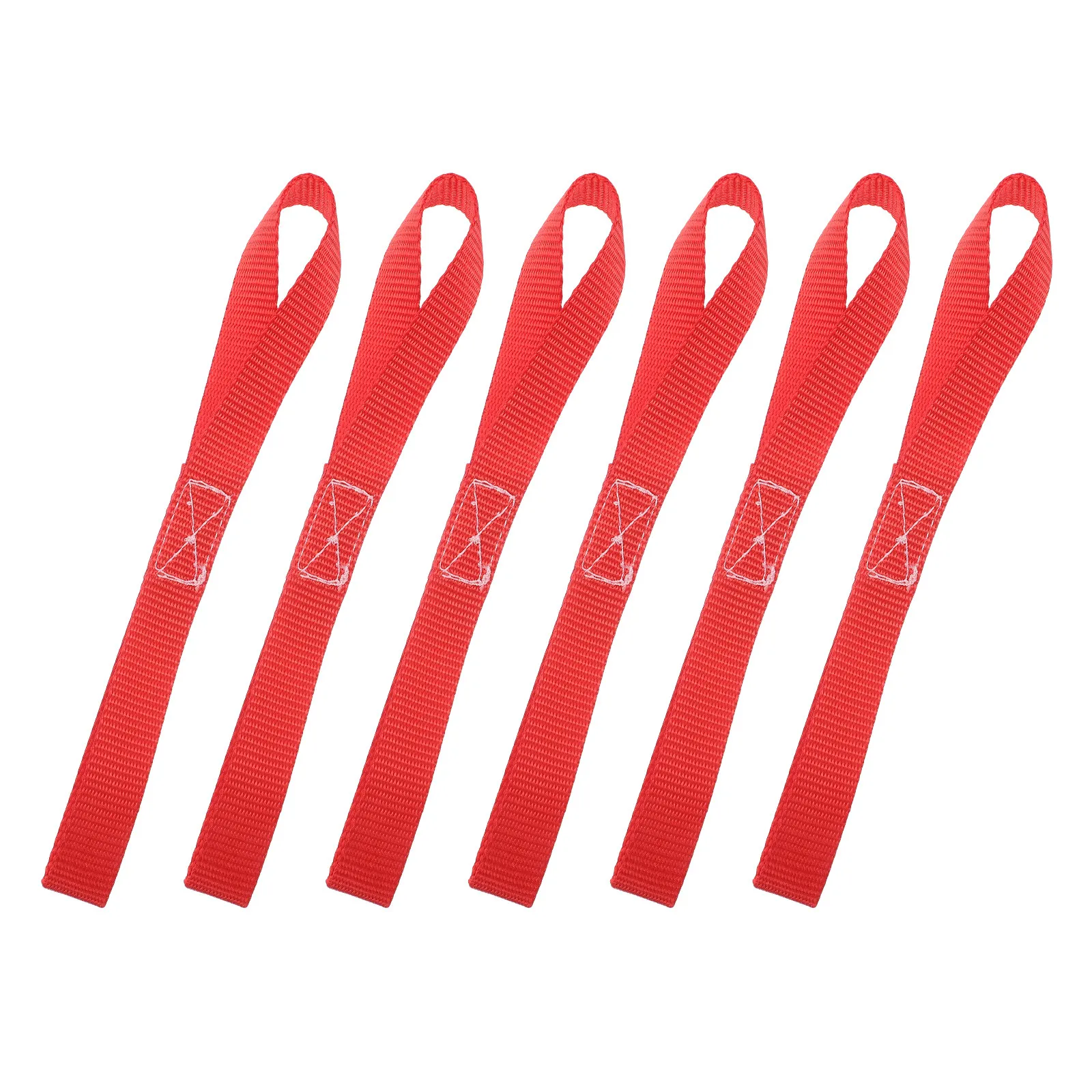 6Pcs Heavy Duty Motorcycle Tie Down Straps Soft Loop for Atv Utv Cargo Transport Dirt Bike Trailer Cargo Tie Down Loops - view 4