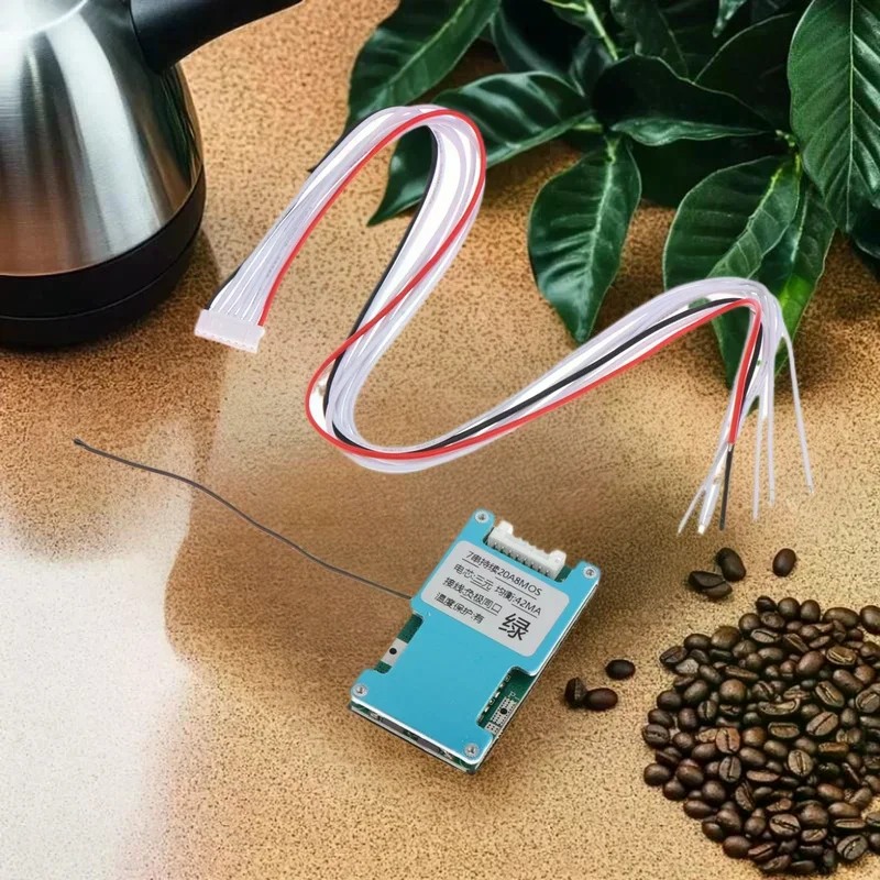 7S 24V 25A BMS لبطارية ليثيوم أيون - لوح حماية 18650 مع توازن درجة الحرارة للدراجة الإلكترونية/السكوتر الإلكتروني #3