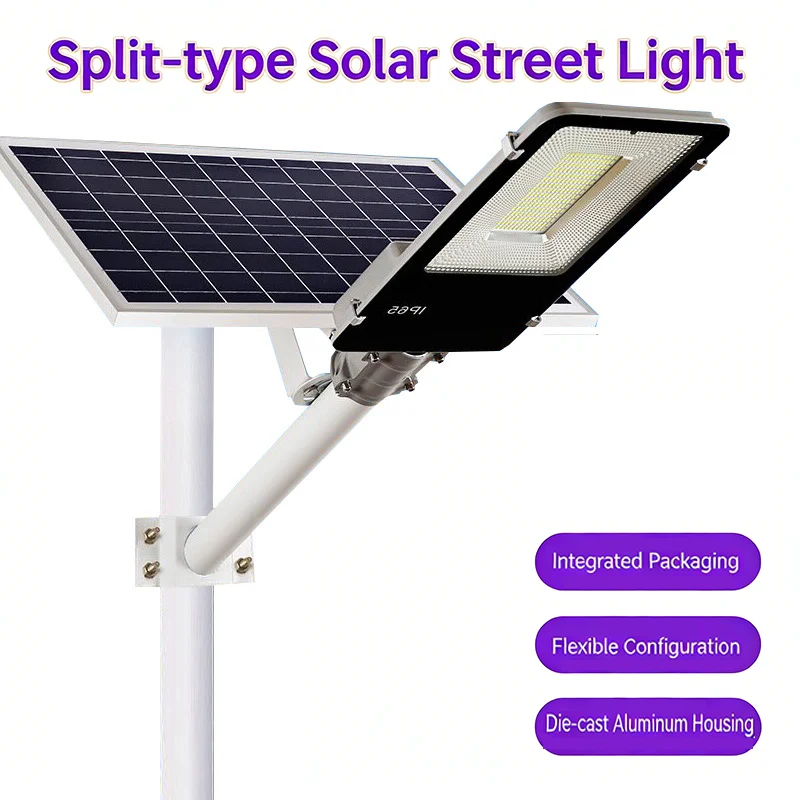 ソーラーランプ-ソーラー街路灯-屋外-夕暮れから夜明けまで-ソーラー式道路照明-ガーデン-駐車場-私道-広場-庭用