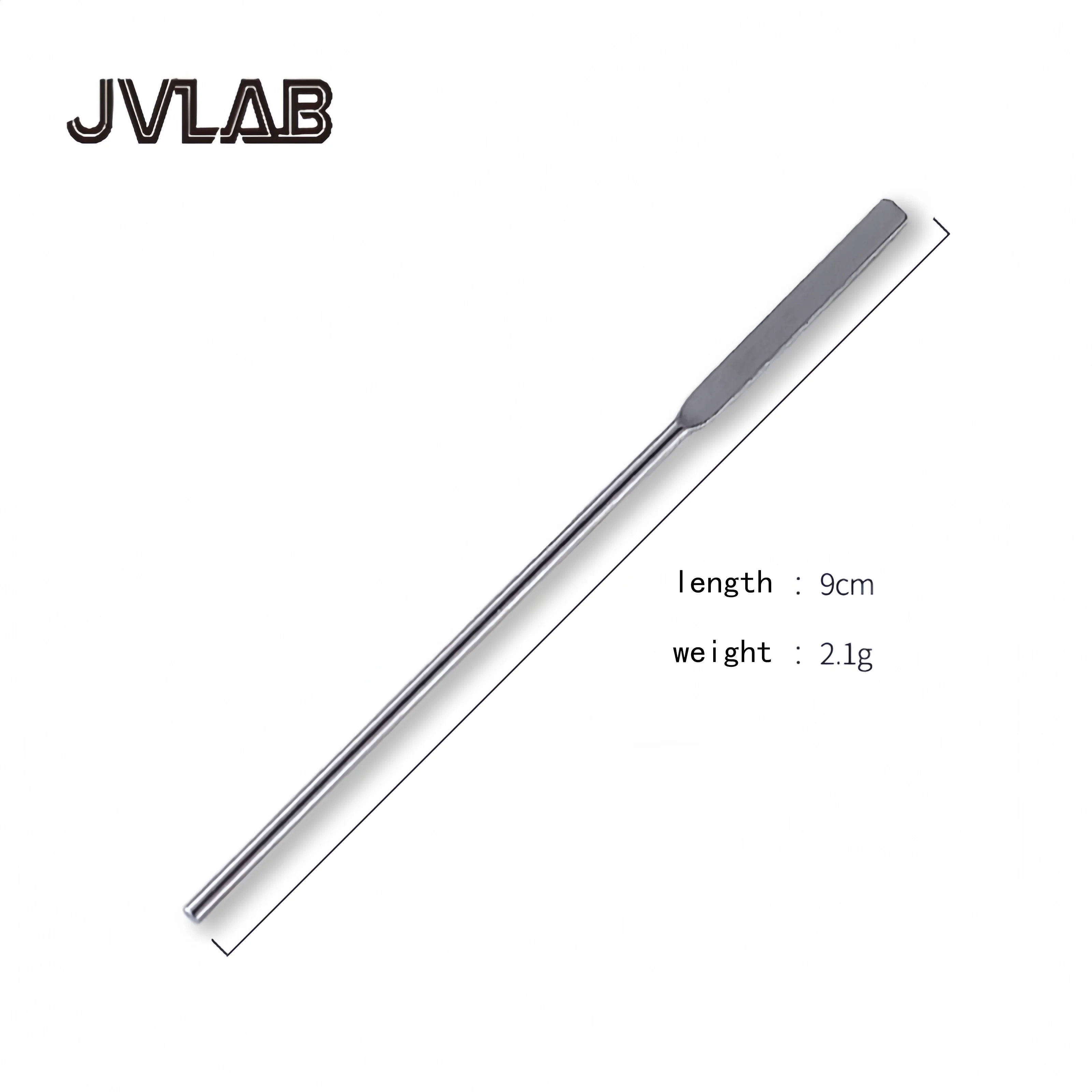 

Micro Lab Laboratory Flat End Spatula 90mm Shovel Silver 5pcs durable Widely Used Smooth Durable Suitable for lab salons